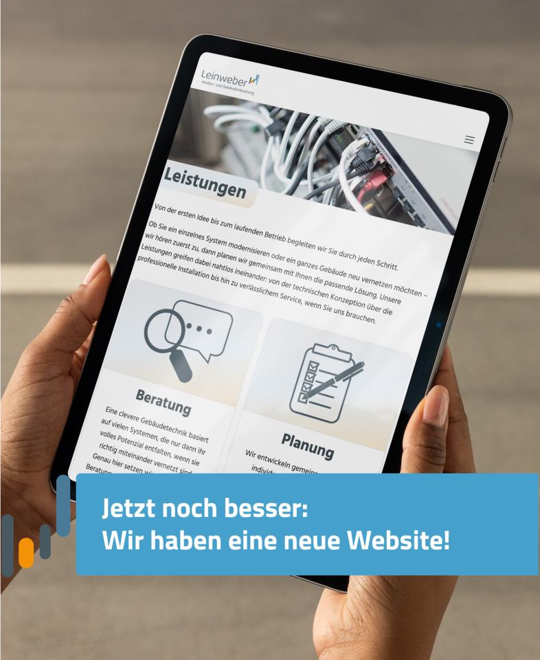 instagram post Unsere Website erstrahlt 